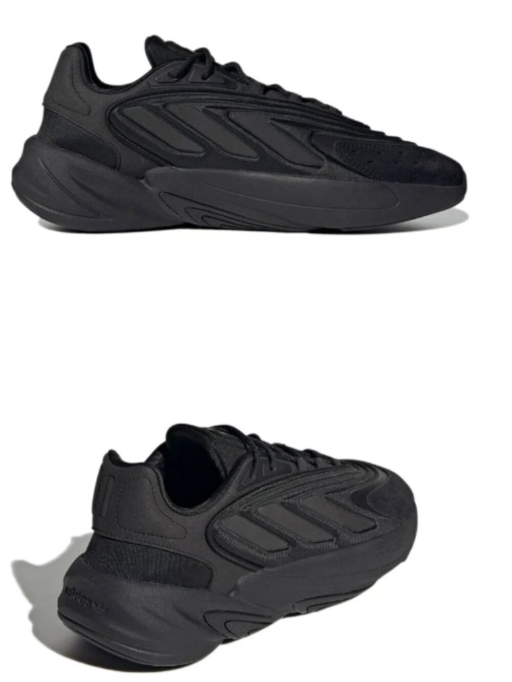 adidas Ozelia 'Black Carbon' Adiprene Sneakers - Men's 7.5